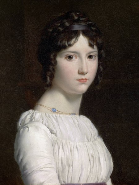 Portrait of Alexandrine emilie Brongniart  by Francois Gerard - Hand-Painted Oil Painting Reproduction