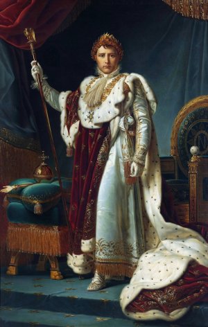 Portrait of Emperor Napoleon I by Francois Gerard Oil Painting