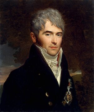 Portrait of Prince Viktor Kochubey by Francois Gerard Oil Painting