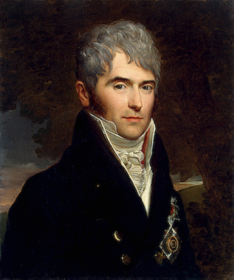 Main Product Photo of Portrait of Prince Viktor Kochubey Painting by Francois Gerard