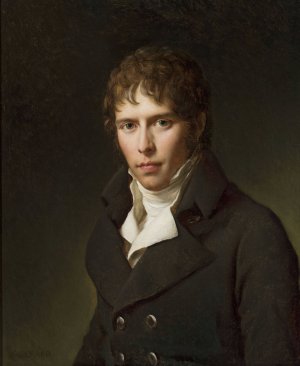 Portrait of Stanislaw Mniszek by Francois Gerard Oil Painting