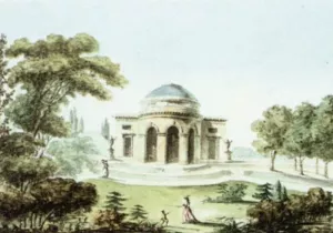 Bagatelle Pavilion Oil painting by Francois-Joseph Belanger