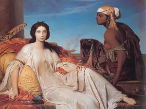 Esther painting by Francois-Leon Benouville