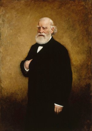 Francois-Vincent Raspail by Francesc Miralles I Galaup Oil Painting