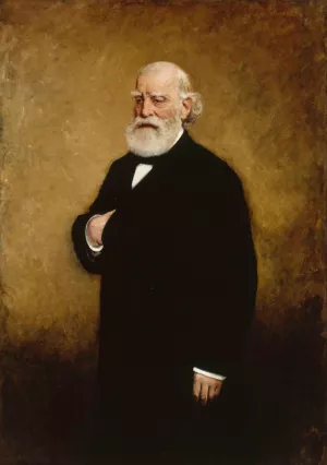 Francois-Vincent Raspail by Francesc Miralles I Galaup Oil Painting