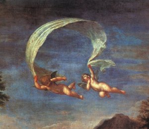 Adonis Led by Cupids to Venus, Detail