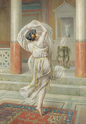 The Dance by Francesco Ballesio Oil Painting