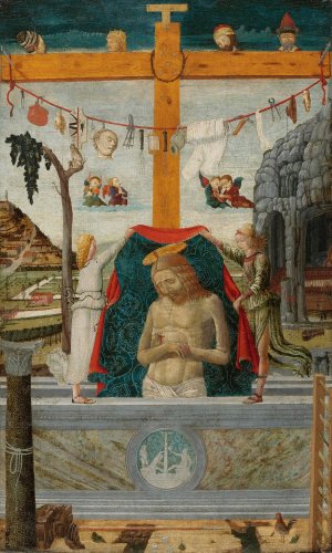 Imago Pietatis by Francesco Benaglio Oil Painting
