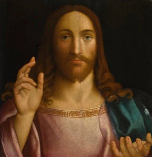 Christ The Redeemer by Francesco Bissolo Oil Painting