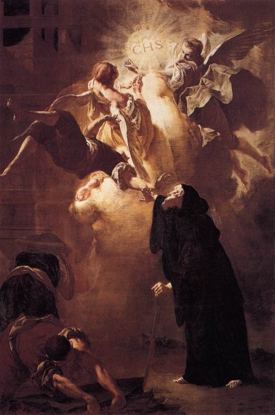 Main Product Photo of Miracle of San Francesco da Paola Painting by Francesco Cappella