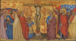 The Crucifixion by Francesco Da Volterra Oil Painting