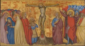 The Crucifixion by Francesco Da Volterra Oil Painting