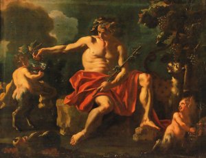 Allegory of the Seasons by Francesco De Mura Oil Painting