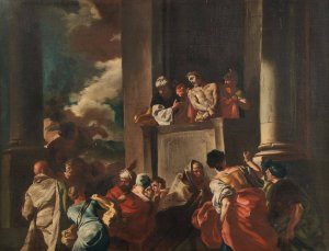 Ecce Homo by Francesco De Mura Oil Painting