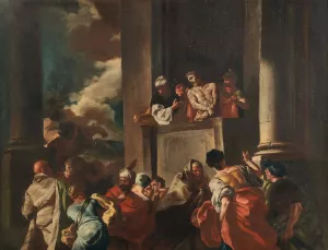 Ecce Homo by Francesco De Mura Oil Painting