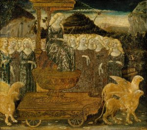 Goddess of Chaste Love by Francesco Di Giorgio Martini Oil Painting