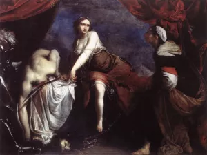 Judith and Holofernes by Francesco Furini Oil Painting