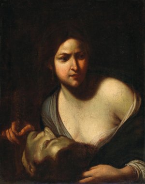 Judith with the Head of Holofernes by Francesco Furini Oil Painting
