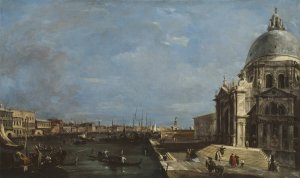 The Grand Canal, Venice by Francesco Guardi Oil Painting