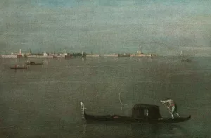 The Grey Lagoon by Francesco Guardi Oil Painting
