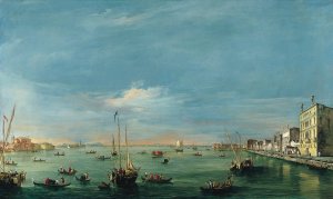View of the Giudecca Canal and the Zattere by Francesco Guardi Oil Painting