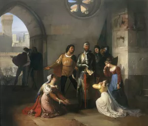 Pietro Rossi by Francesco Hayez Pietro Rossi by Francesco Hayez Oil Painting