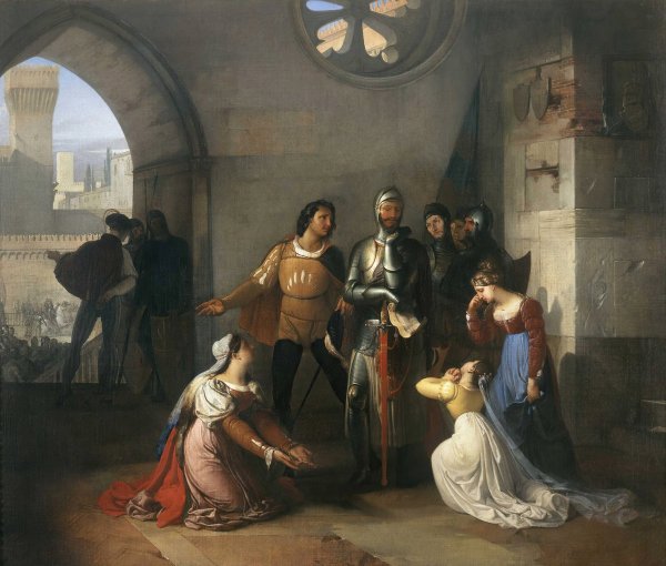 Main Product Photo of Pietro Rossi Painting by Francesco Hayez