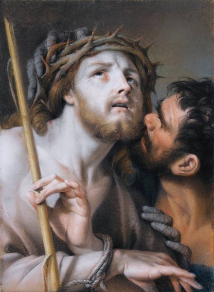 Christ Crowned With Thorns by Francesco Pavona - Hand-Painted Oil Painting Reproduction
