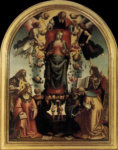 Immaculate Conception by Francesco Signorelli - Hand-Painted Oil Painting Reproduction