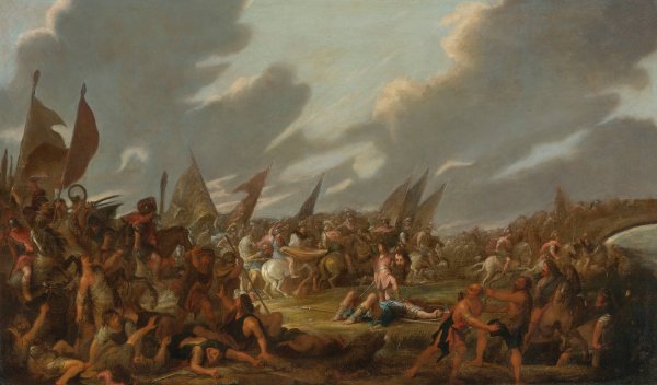 David With The Head Of Goliath by Francesco Simonini - Hand-Painted Oil Painting Reproduction