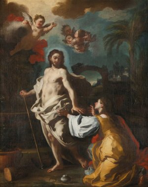 Noli Me Tangere by Francesco Solimena Oil Painting