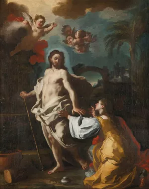Noli Me Tangere by Francesco Solimena Oil Painting