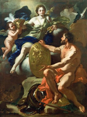 Venus At The Forge of Vulcan by Francesco Solimena Oil Painting