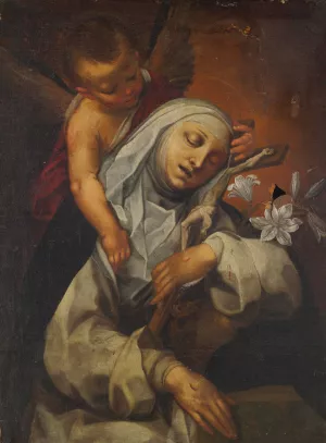 St. Catherine Of Siena by Francesco Vanni Oil Painting
