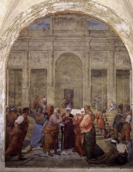 Main Product Photo of Betrothal of the Virgin Painting by Franciabigio