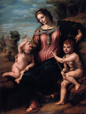 Madonna with Child and the Young St John