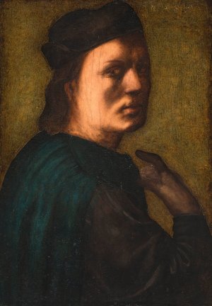 Portrait Of A Man by Franciabigio Oil Painting