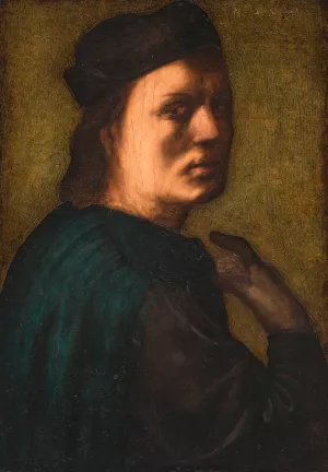 Portrait Of A Man by Franciabigio Oil Painting