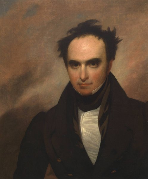Daniel Webster  by Francis Alexander - Hand-Painted Oil Painting Reproduction