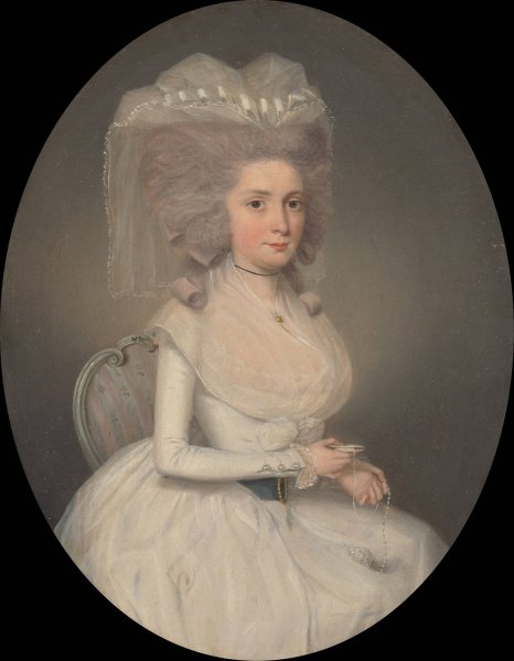 Margot Wheatley by Francis Alleyne - Hand-Painted Oil Painting Reproduction
