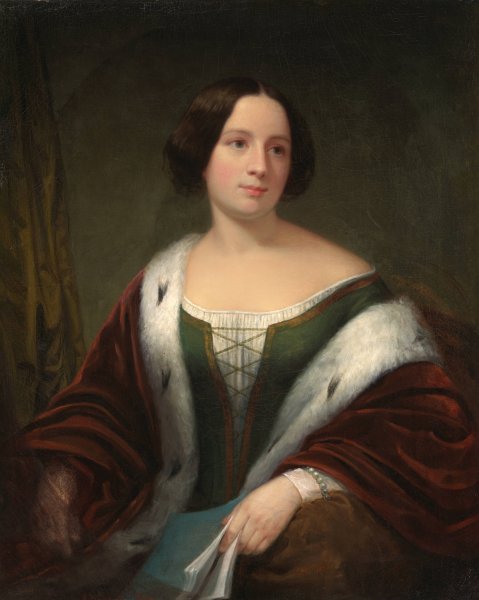Main Product Photo of Unidentified Woman  Painting by Francis Bicknell Carpenter