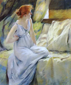 Woman in Classic Dress by Francis Coates Jones - Oil Painting Reproduction