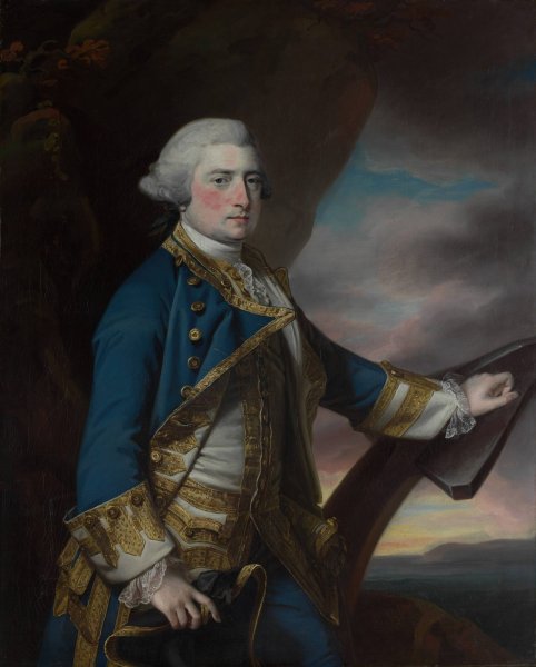 Main Product Photo of Admiral Harry Paulet  Painting by Francis Cotes