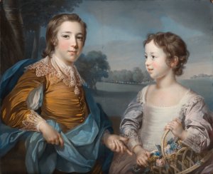 Portrait of Joseph by Francis Cotes Oil Painting