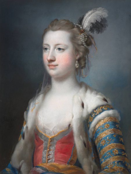 Main Product Photo of The Right Honorable Lady Mary Radcliffe  Painting by Francis Cotes