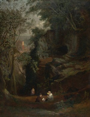 Landscape near Clifton by Francis Danby Oil Painting