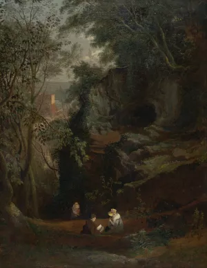 Landscape near Clifton by Francis Danby Oil Painting