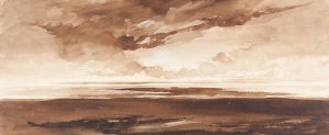 Panorama of the Coast at Sunset by Francis Danby Oil Painting