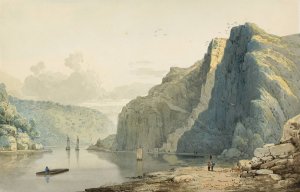 Saint Vincent's Rocks and the Avon Gorge by Francis Danby Oil Painting