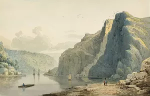 Saint Vincent's Rocks and the Avon Gorge by Francis Danby Oil Painting